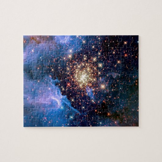 NGC 3603 Star Cluster - NASA Hubble Space Foto Puzzle (Horizontal)