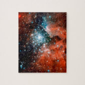 NGC 3603 Stern, der Region - Hubble Raum-Foto Puzzle (Vertikal)