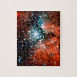 NGC 3603 Stern, der Region - Hubble Raum-Foto Puzzle