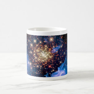 NGC 3603 Sternhaufen - NASA Hubble-Weltraumfoto Kaffeetasse