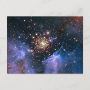 NGC 3603 Superstar-Cluster NASA Postkarte