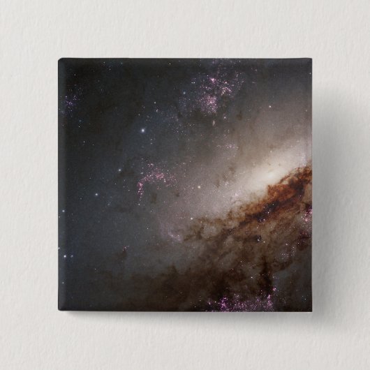 Ngc 4258 in der Intensivsternbildung. Button (Vorderseite)