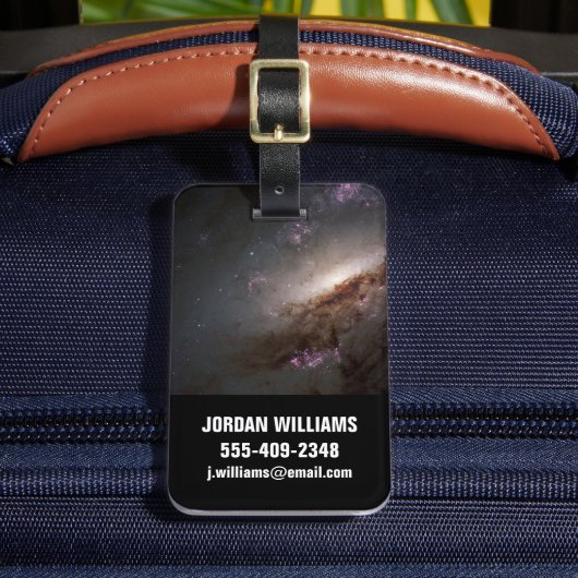 Ngc 4258 in der Intensivsternbildung. Gepäckanhänger (Vorderseite Insitu 2)