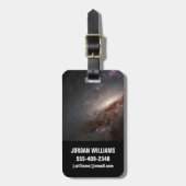 Ngc 4258 in der Intensivsternbildung. Gepäckanhänger (Vorderseite vertikal)