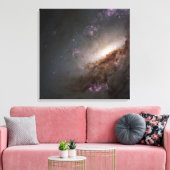 Ngc 4258 in der Intensivsternbildung. Leinwanddruck (Insitu (Wohnzimmer))