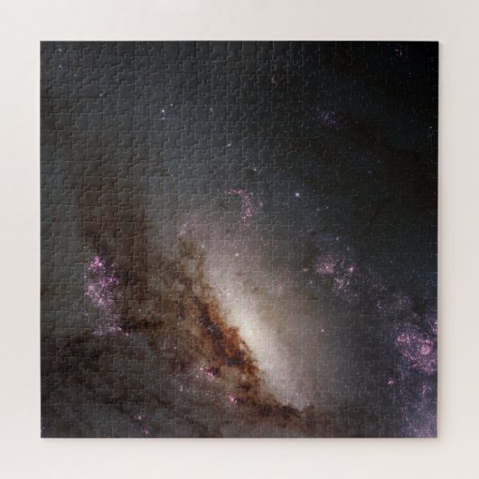 Ngc 4258 in der Intensivsternbildung. Puzzle (Horizontal)