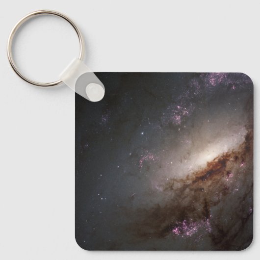 Ngc 4258 in der Intensivsternbildung. Schlüsselanhänger (Vorderseite)