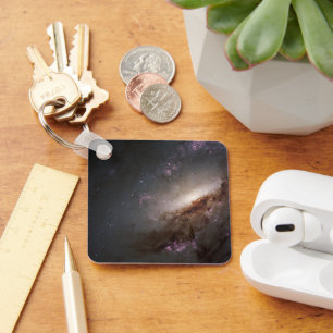 Ngc 4258 in der Intensivsternbildung. Schlüsselanhänger