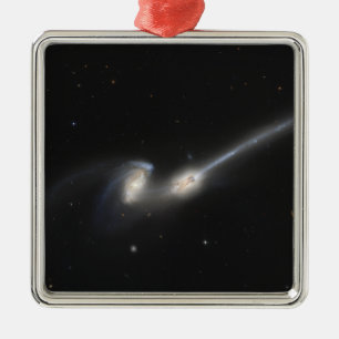 NGC 4676, alias die Mäusegalaxien Silbernes Ornament
