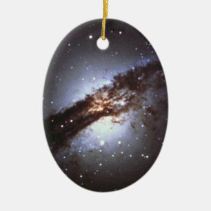NGC 5128 Centaurus die Galaxie NASA Keramikornament