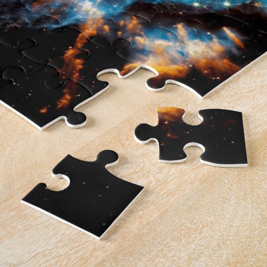 NGC 5189 Planetennebel - Hubble-Foto Puzzle (Seite)