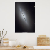 NGC 5866, Spindle Galaxy Poster (Küche)