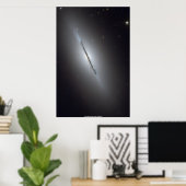 NGC 5866, Spindle Galaxy Poster (Heimbüro)