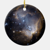 NGC 602 helle Sterne NASA Keramik Ornament (Hinten)