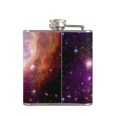 NGC 602 Star Formation - NASA Hubble Space Foto Flachmann (Rückseite)