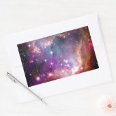 NGC 602 Star Formation - NASA Hubble Space Foto Rechteckiger Aufkleber (Umschlag)