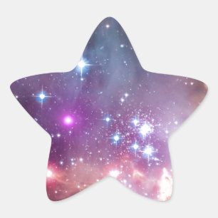 NGC 602: Sternhaufen, kleine Magellanic Wolke Stern-Aufkleber