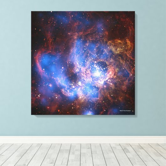 NGC 604 LEINWANDDRUCK (Insitu (Holzboden))