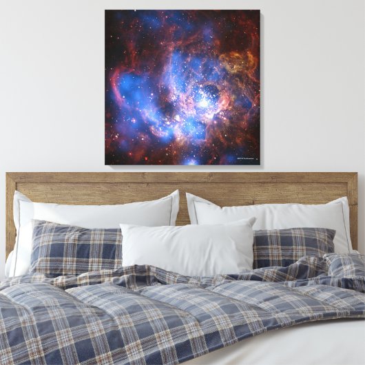 NGC 604 LEINWANDDRUCK (Insitu (Schlafzimmer))
