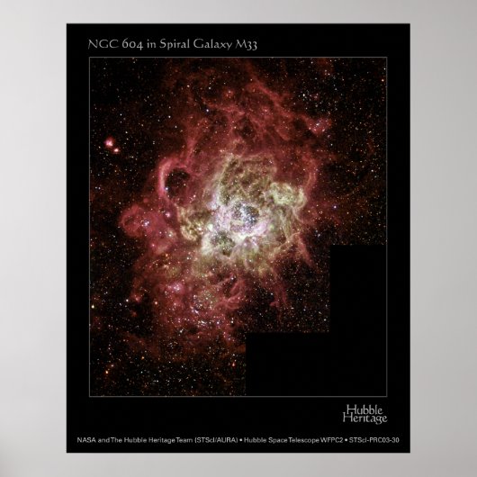 NGC 604 POSTER (Vorne)