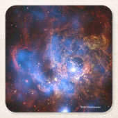 NGC 604 RECHTECKIGER PAPPUNTERSETZER (Vorderseite)