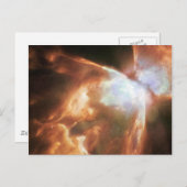NGC 6302 Schmetterlingsnebel NASA Postkarte (Vorne/Hinten)
