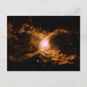 NGC 6537, der Rote Spinnennebel in Sagittarius Postkarte