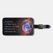 NGC 6543: Der Das Katzenaugen-Nebelfleck Gepäckanhänger (Rückseite horizontal)