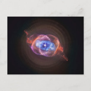 NGC 6543: The Cat's Eye Nebula Postkarte