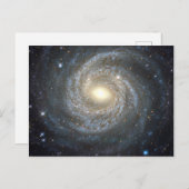 NGC 6814 Spiral Snowflake Galaxy Postkarte (Vorne/Hinten)