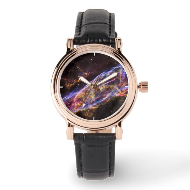 Ngc 6960, Der Raum-Nebel der Hexe. Armbanduhr (Vorderseite)