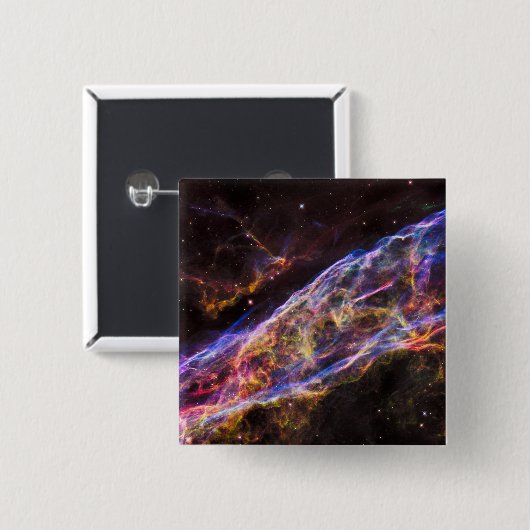 Ngc 6960, Der Raum-Nebel der Hexe. Button (Vorne & Hinten)
