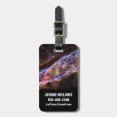 Ngc 6960, Der Raum-Nebel der Hexe. Gepäckanhänger (Vorderseite vertikal)