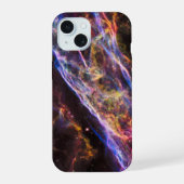 Ngc 6960, Der Raum-Nebel der Hexe. iPhone 15 Hülle (Rückseite)