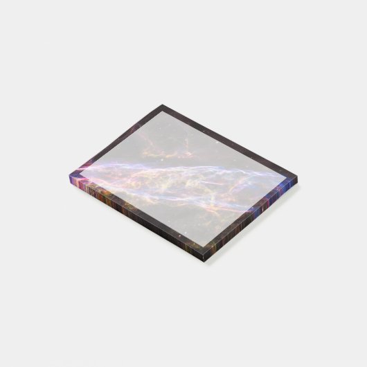 Ngc 6960, Der Raum-Nebel der Hexe. Post-it Klebezettel (angewinkelt)