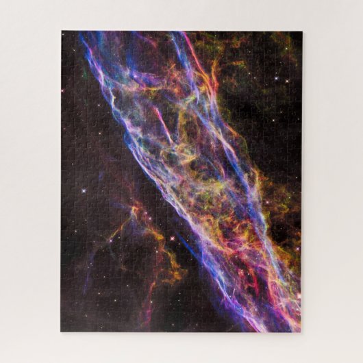 Ngc 6960, Der Raum-Nebel der Hexe. Puzzle (Vertikal)