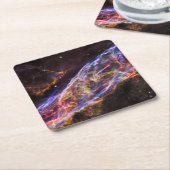 Ngc 6960, Der Raum-Nebel der Hexe. Rechteckiger Pappuntersetzer (angewinkelt)