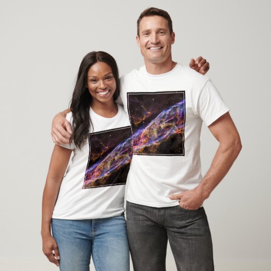 Ngc 6960, Der Raum-Nebel der Hexe. T-Shirt (Unisex)