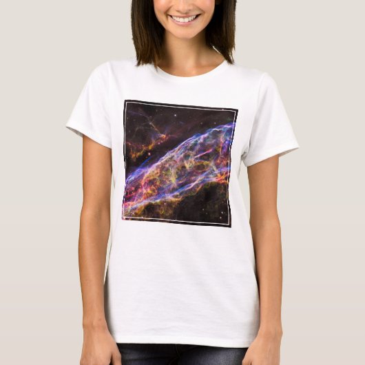 Ngc 6960, Der Raum-Nebel der Hexe. T-Shirt (Vorderseite)