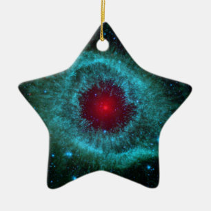NGC 7293 The Helix Nebel NASA Keramik Ornament