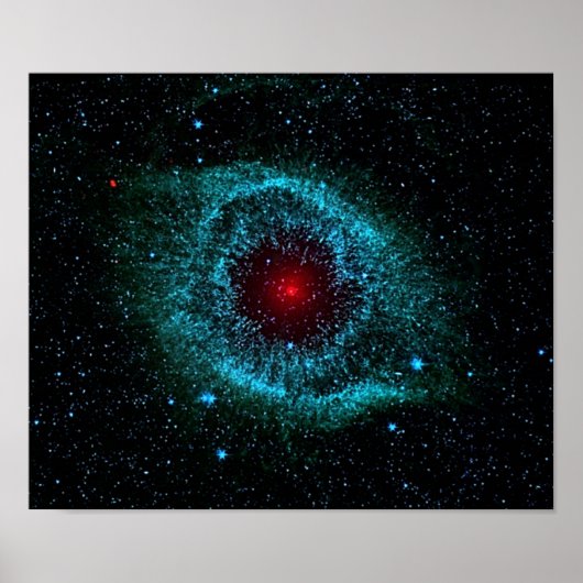 NGC 7293 The Helix Nebula NASA Poster (Vorne)