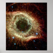 NGC 7293 The Helix Nebula NASA Poster (Vorne)