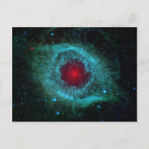 NGC 7293 The Helix Nebula NASA Postkarte