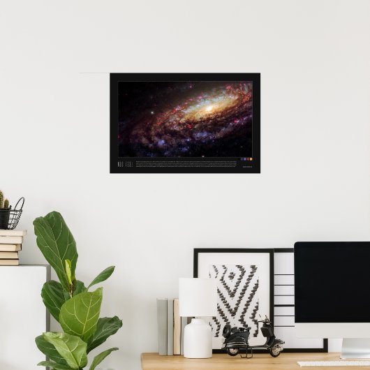 NGC 7331 (Caldwell 30) Poster (Heimbüro)