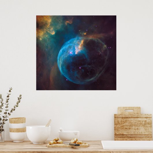 NGC 7635 - The Bubble Nebula Poster (Küche)