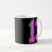 Nge Nk And Nk Number 13 Jersey Player Uniform #13  Kaffeetasse (VorderseiteRechts)