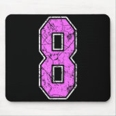 Nge Nk And Nk Number 8 Jersey Player Uniform #8 Mousepad (Vorne)