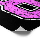 Nge Nk And Nk Number 8 Jersey Player Uniform #8 Poster (Ecke)