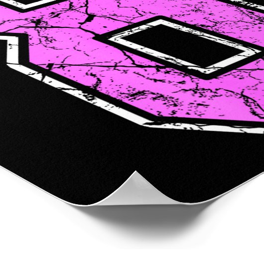 Nge Nk And Nk Number 8 Jersey Player Uniform #8 Poster (Ecke)