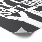 Nge No My Car Is Not Done Yet Funny Mechanic Garag Poster (Ecke)